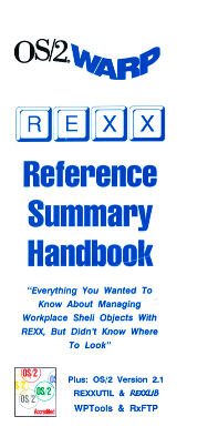 REXX Reference Summary HandBook 4th