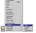 Extended folder context menus.