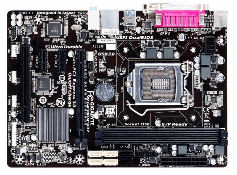 File:Gigabyte GA-B85M-D3V.jpg